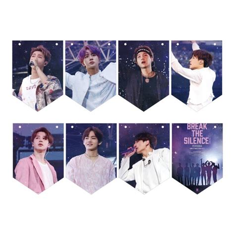 Bts Merch Shop Dynamite Hanging Flags Wall Decor Photo Cards With