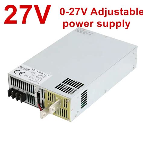 3000W 27V Power Supply 0 27V Adjustable Power 27VDC AC DC 0 5V Analog ...