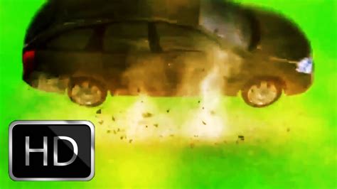 Hd Green Screen Crash Car Chroma Key After Effects Youtube