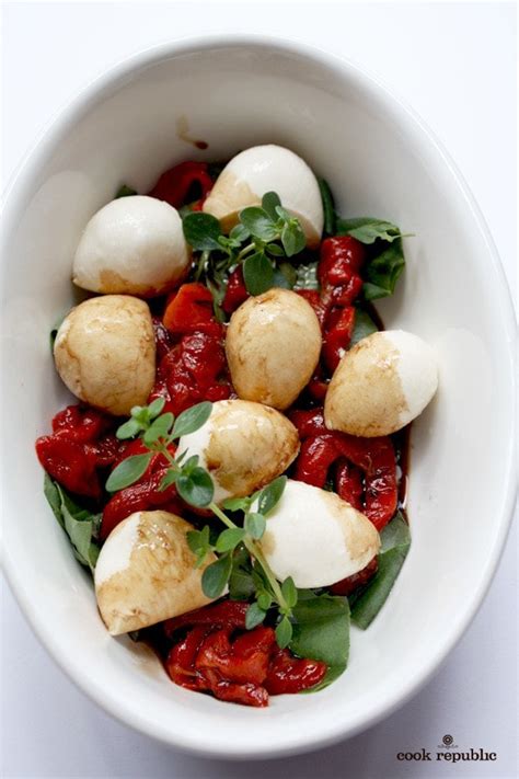 Balsamic Bocconcini Basil Salad - Cook Republic