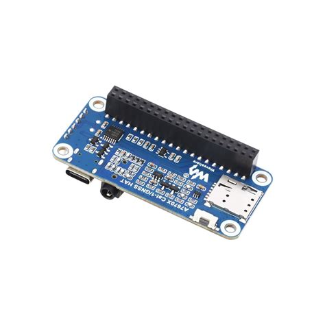 Waveshare Cat Gsm Gprs Gnss Hat For Raspberry Pi Based On A E