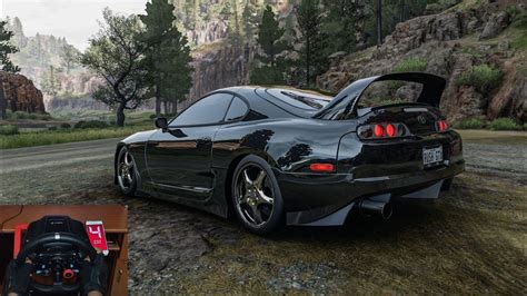 900 Hp Toyota Supra Mk4 Realistic Gameplay Forza Horizon 5 Logitech G29 4k Youtube