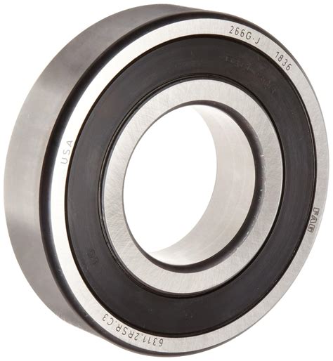 FAG 6307 2RSR C3 Deep Groove Ball Bearing Single Row Double Sealed