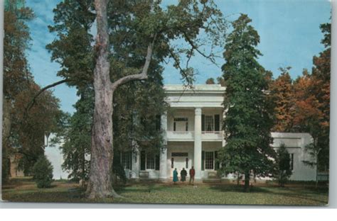 Vintage Postcard The Hermitage President Andrew Jackson S Home Ebay