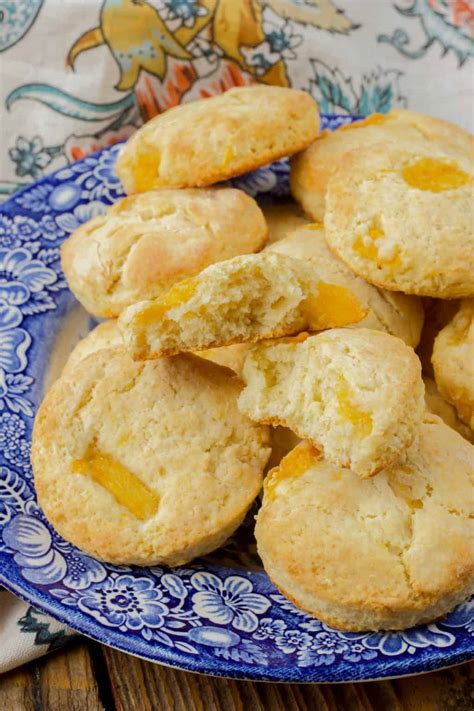 Fresh Peach Scones Recipe 365 Days Of Baking And More