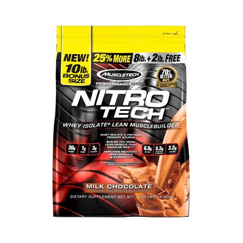 Nitrotech Performance Series 4 54kg Pudra Muscletech Izolat Proteic Din Zer Nutriland