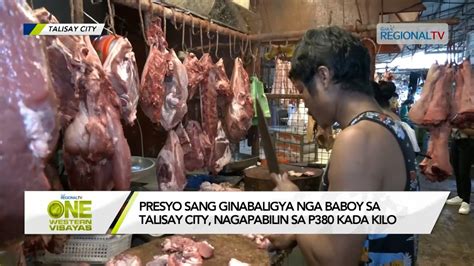 One Western Visayas Meat Vendors Nagalaum Nga Maghalog Ang Protocols