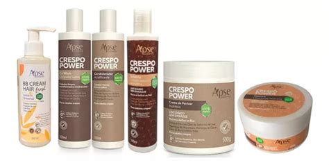 Apse Crespo Power Kit Completo 5 Itens Bb Cream Fresh Frete grátis