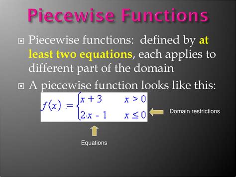 Evaluating Piecewise And Step Functions Ppt Download