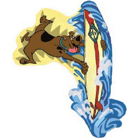 Scooby Doo Surfing Jumbo Mylar Balloon