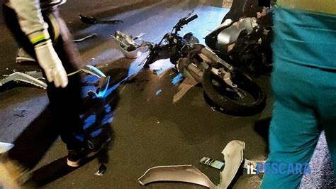 Incidente Tra Un Auto E Uno Scooter In Via Colle Innamorati