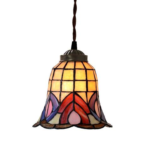 Inch New Pizza Hut Stained Glass Lamphade Ceiling Light Tiffany