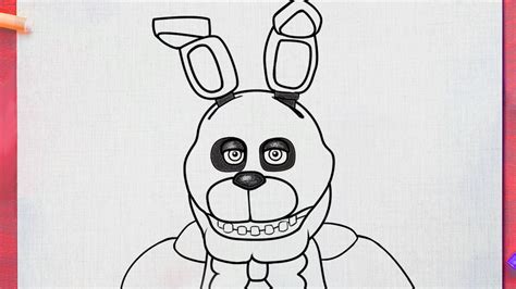 Comment Dessiner BONNIE Etape Per Etape FNAF