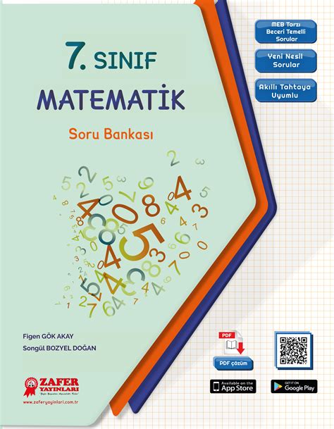 7 Sınıf Matematik Soru Bankası Zafer Yayınları Dijital Eğitim