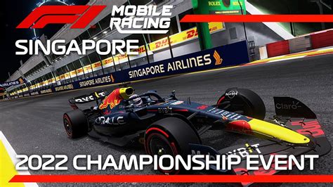 Red Bull Racing Singapore Hotlap Setup F1 Mobile Racing 2022 YouTube