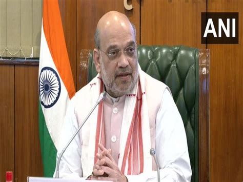 Amit Shah Holds Virtual Meet With Agriculture Ministers Of Bjp Ruled