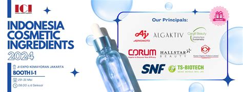Indonesia Cosmetic Ingredients 2024 Lautan Luas