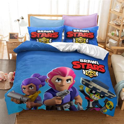 Housse Couette Brawl Stars Shelly Colt Poco