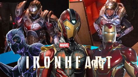 First Look At Ironhearts New Suit The Hood Youtube