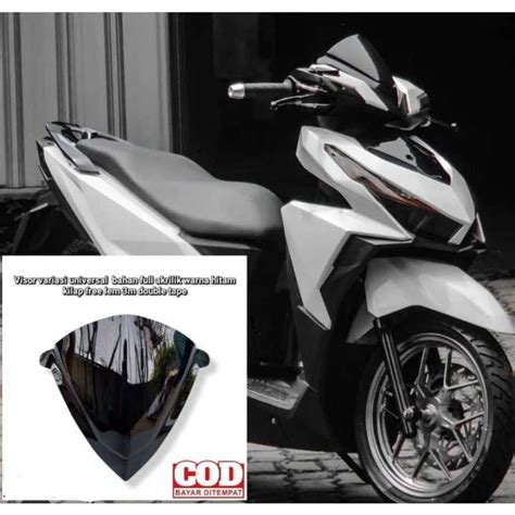 Visor Variasi Batok Kepala Honda Vario Led Lama Bahan Full