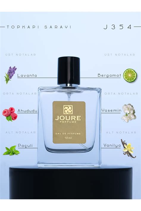 JOURE PERFUME J354 Tatlı Kahve Vanilya Kokusu 50ml Edp Kalıcı Erkek