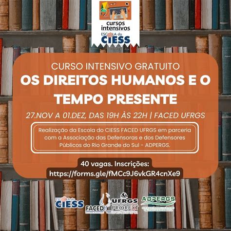 Curso Intensivo Gratuito Sobre Direitos Humanos Est Inscri Es