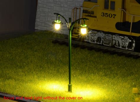 12 X Ho Oo Gauge Model Railway Led Street Lights Train Lamps Lamp Posts 511ho Ebay