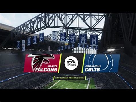 Falcons Vs Colts Simulation Madden Rosters Youtube