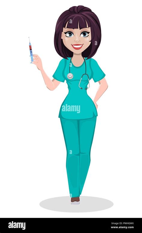 Female Vet Cartoon