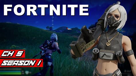 Fortnite Gameplay Silenciosa Hush Skin Youtube