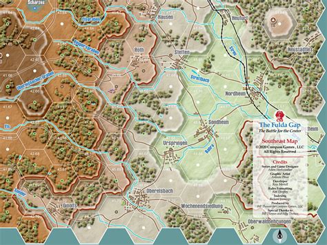 The Fulda Gap The Battle For The Center Compass Games Post World