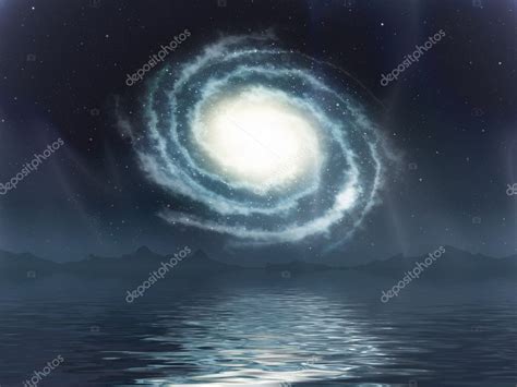 Galaxy sea — Stock Photo © magann #5791543