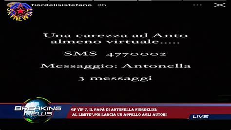 Gf Vip Il Pap Di Antonella Fiordelisi Al Limite Poi Lancia Un