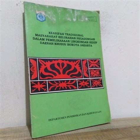 Jual Buku Original Kearifan Tradisional Masyarakat Kelurahan