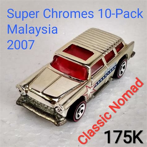 Jual Hot Wheels Super Chromes 10 Pack Chevrolet Chevy Classic Nomad Kab Sleman Bimakhaqiqi