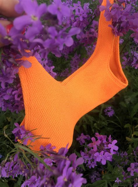 CARMEN Bikini Set Sunny Orange Uniwersalny Pakamera Pl