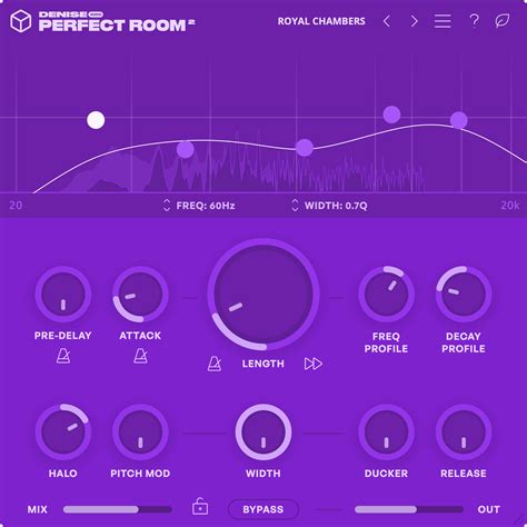 Perfect Room 2 by denise - Reverb Plugin VST VST3 Audio Unit AAX