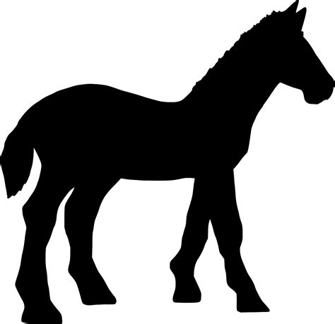 Cartoon Horse SVG