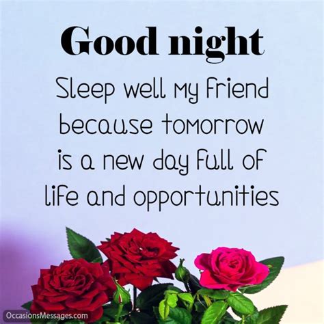 60 Good Night Messages For Friends Wishes And Cards