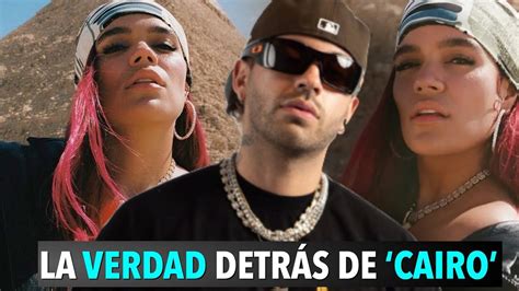 La VERDAD detrás de Cairo la nueva CANCIÓN de Karol G Reggaeton