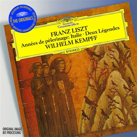 Product Family FRANZ LISZT Années de pèlerinage Wilhelm Kempff