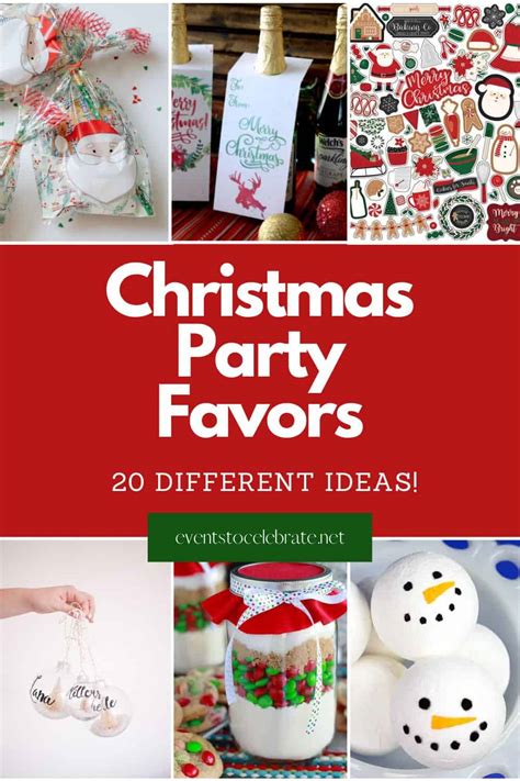 20 Christmas Party Favors Your Guests Will Love Party Ideas For Real