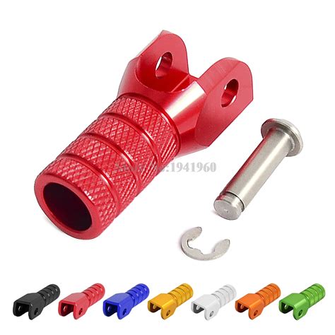 NICECNC Motorcycle Aluminum CNC Billet Gear Shifter Shift Lever Tip For