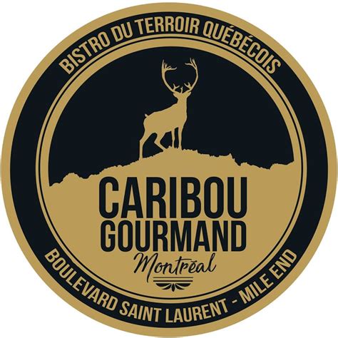 Caribou Gourmand Aliments Du Qu Bec Au Menu