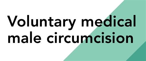 Integration Of Voluntary Male Medical Circumcision For Hiv Prevention