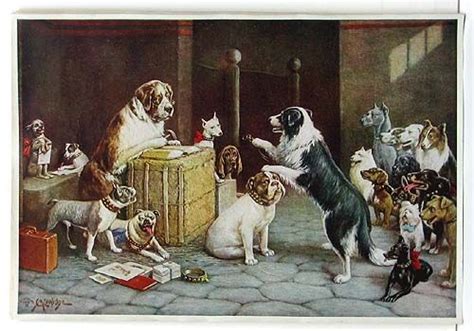 Dogs Playing Cards Original