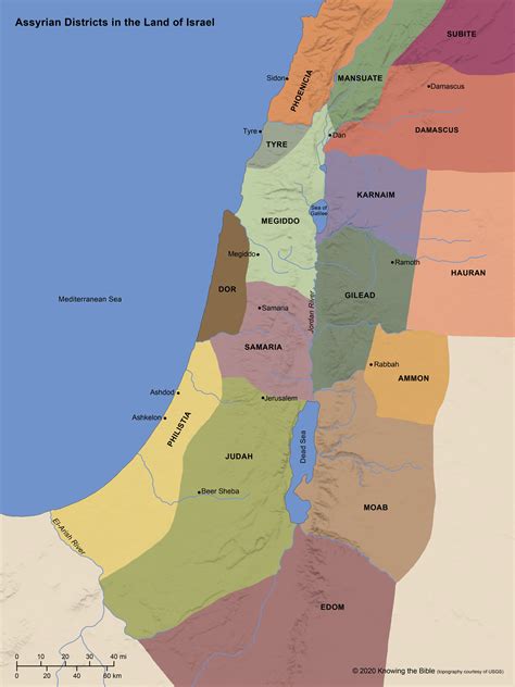 Map Of Israel In The Time Of Jesus Bible History 41 Off