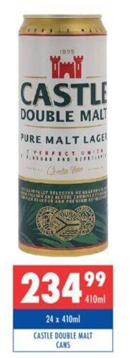 Castle Double Malt Cans 410ml Offer At Ultra Liquors