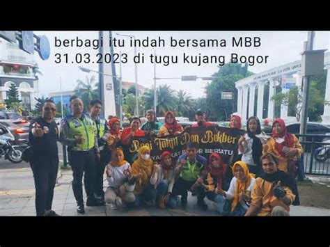 Berbagi Itu Indah Bersama Masyarakat Bogor Bersatu MBB YouTube