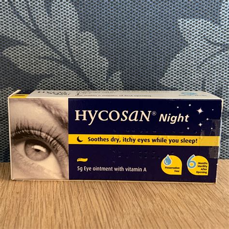 Hycosan Night Eye Ointment (Vita-POS A) DRY EYE | eBay